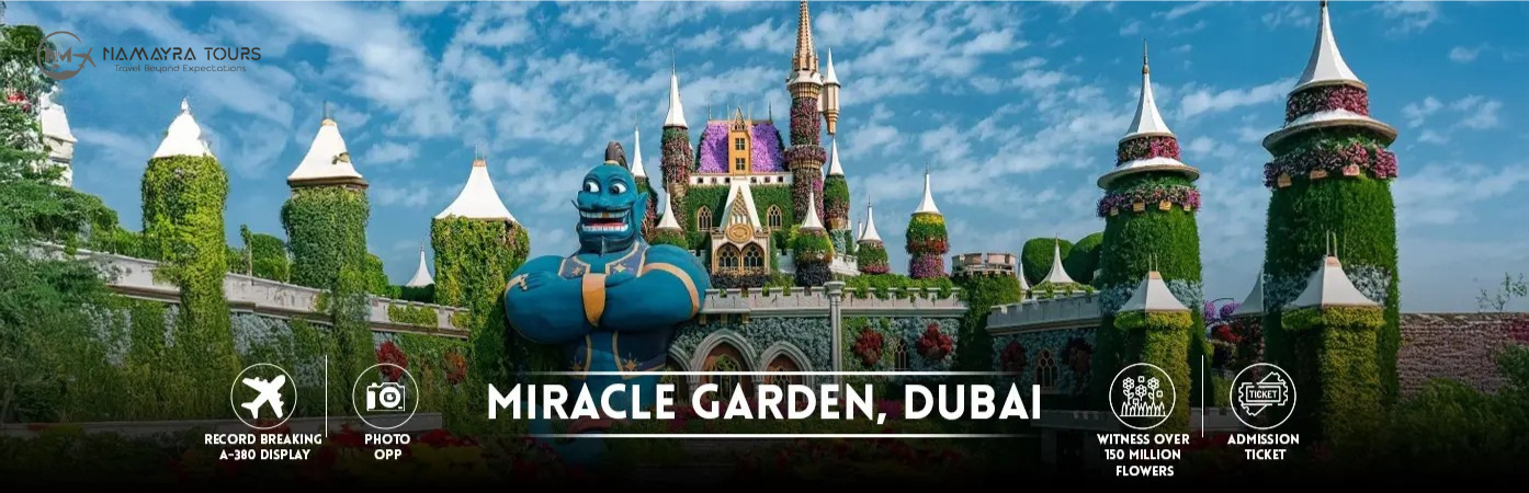 Dubai Miracle Garden Ticket