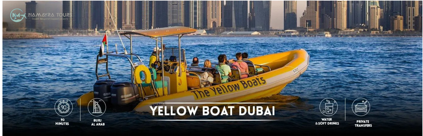 Dubai The Yellow Boats